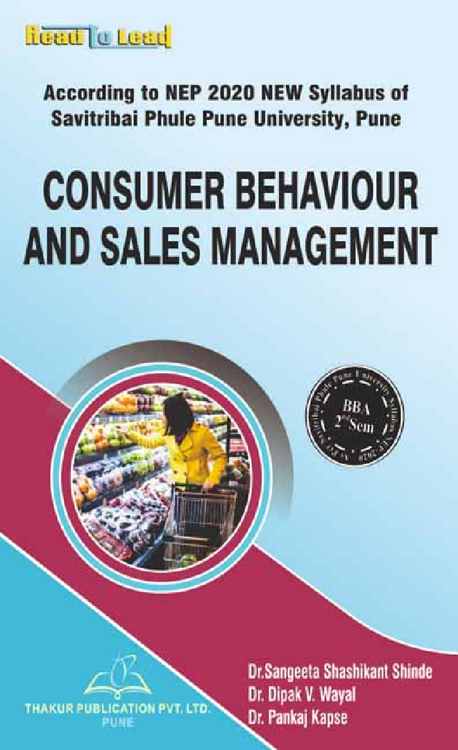 Consumer Behaviour and sales Managemen - Page 1