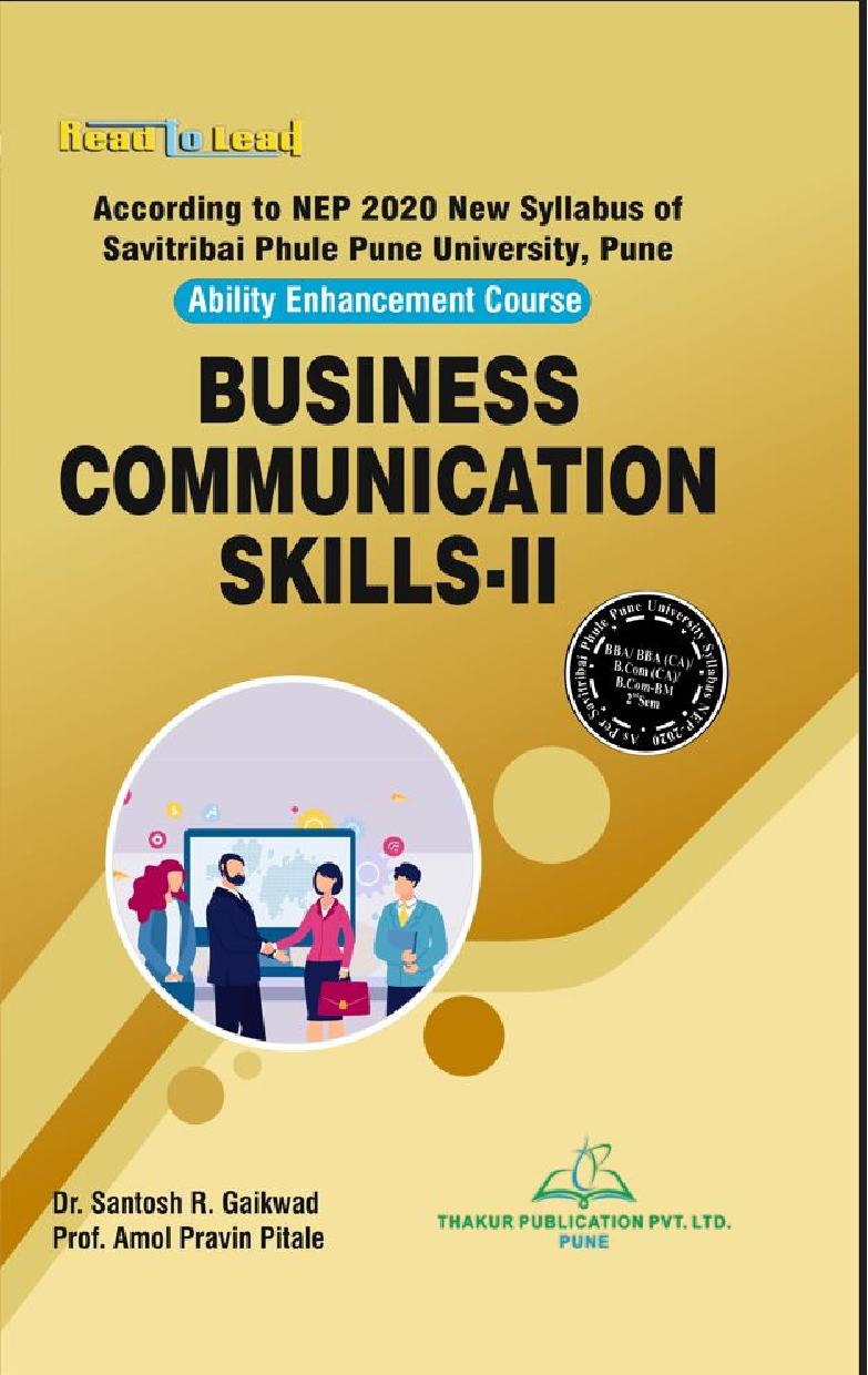 Business Communication Skills - II - Page 1